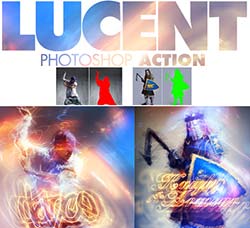 极品PS动作－透明线光：Lucent Photoshop Action